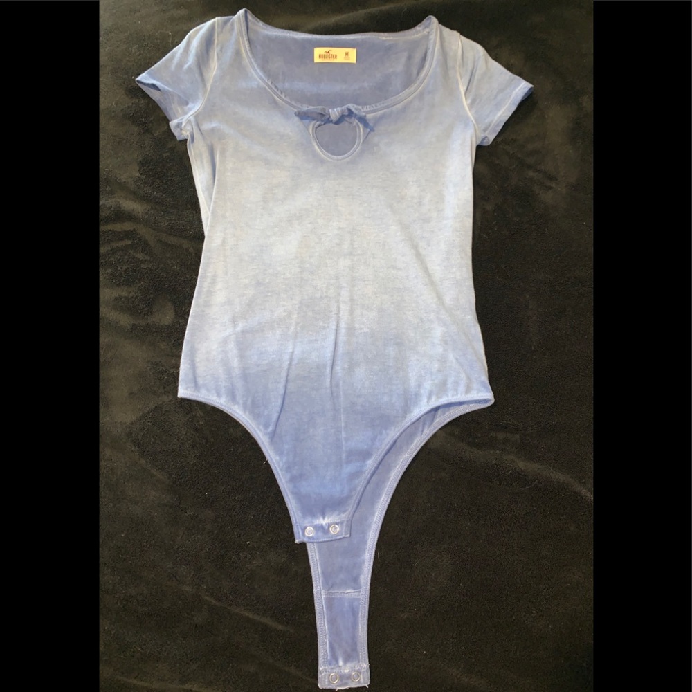 Hollister blue bodysuit